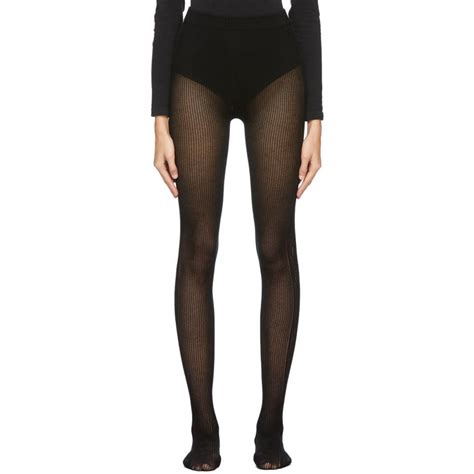 gucci black tights canada|gucci distressed tights.